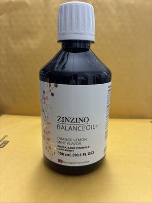 Zinzino - Balance Oil+ Orange Lemon Mint - 300 ml Exp 1/2027 Free shipping
