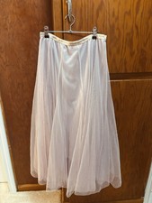 Women s L/XL Chicwish Dusty Rose Tulle Skirt