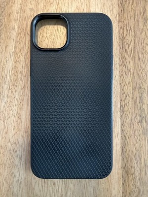 Spigen Liquid Air iPhone 14 Plus Schutzhülle Case schwarz matt