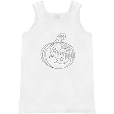 'Pumpkin Moon' Adult Vest / Tank Top AV056788