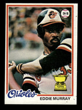 1978 Eddie Murray Topps Baseball All-Star Rookie Orioles #36