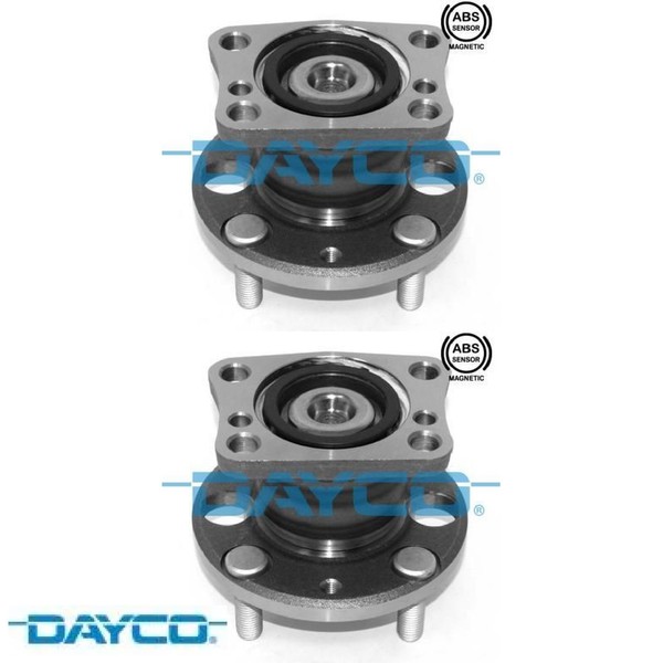 2X Radlagersatz Dayco KWD1317 2 Radlager Satz Links Rechts Hinterachse-image