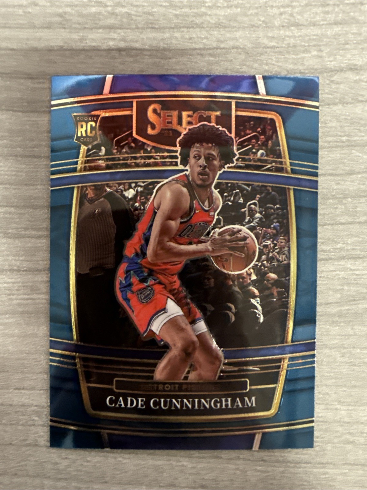 2021-22 Panini Select Cade Cunningham Concourse Blue Prizm Rookie RC #11