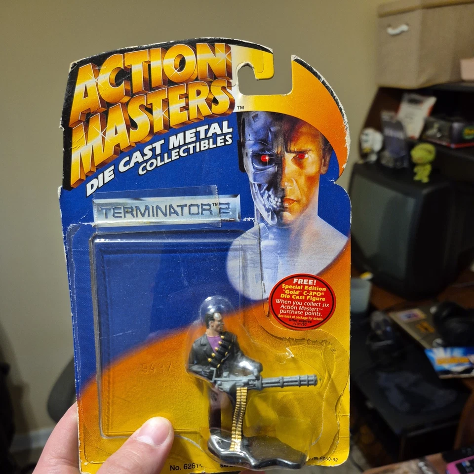 Lote Vintage Terminator 2 y Aliens Action Masters 1994 Kenner Foto 3 de 4