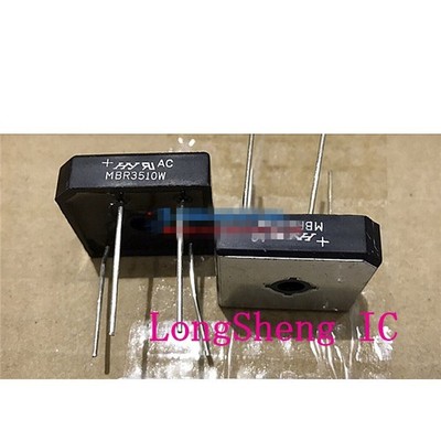 1pcs MBR3510W single phase bridge; Urmax:1000V; If:35A; Ifsm:400A new #hj