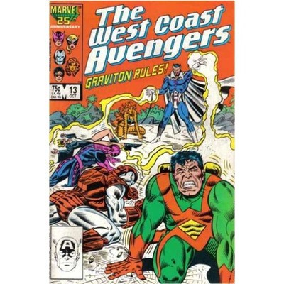 West Coast Avengers #13 - 1985 series Marvel comics VF+ [e/