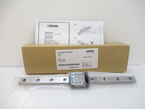 SSEBZ13-220 SSEBZ13220 Misumi Linear Guide Assembly - Miniature, New In Box - Picture 3 of 6