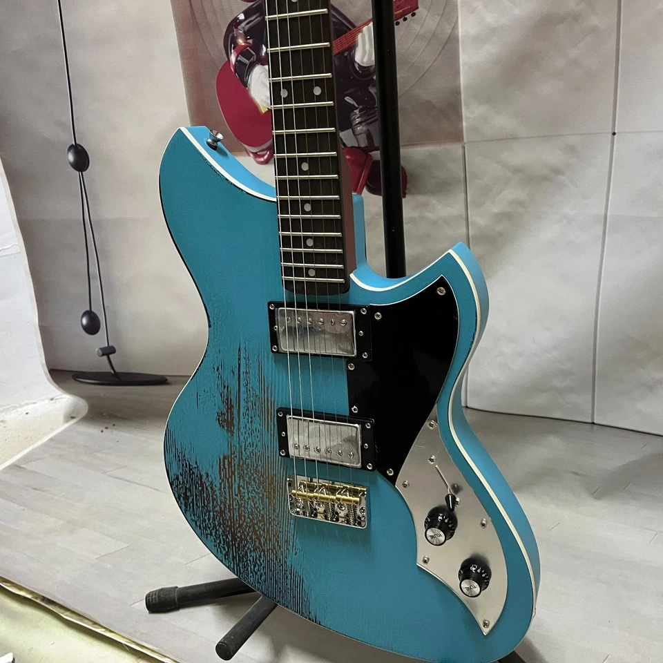 Dennis fano Heavy Relic Electric Guitar HH Pickups 21 frets Fast Delivery - Image 4 of 4