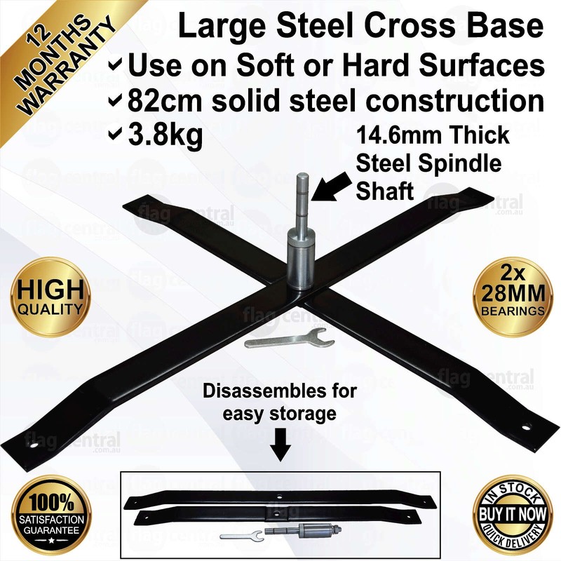 B - ICE CREAM Deluxe Double-Sided Purple 2.4m Teardrop Flag / Banner Kit with Pole Set, Steel Outdoor Cross Base and a Free Carry Bag - 1