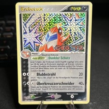Krebutack Ex Deoxys Deutsch Reverse Stamped/Stempel 6/107
