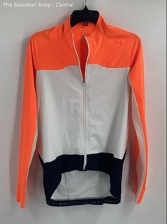 POC Mens Multicolor Colorblock Long Sleeve Full Zip Cycling Jacket Size Large