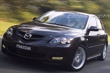 Yellow Foglight Overlays For 2007 - 2009 Mazda 3 Mazdaspeed 3