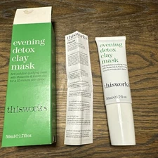 THISWORKS Evening Detox Clay Mask 1.7 Fl Oz  Brand New In Box