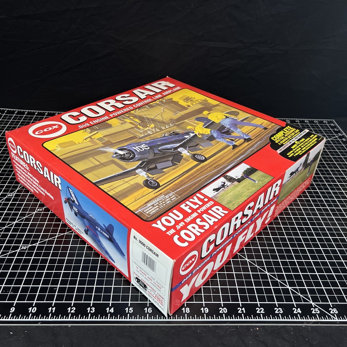 NEW SEALED Vintage 1995 Cox #9000 Corsair .049 Gas Powered NEW SEALED Vintage 1995 Cox #9000 Corsair .049 Gas Powered