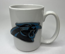 Carolina Panthers - Metal Emblem Logo NFL Football Coffee Mug