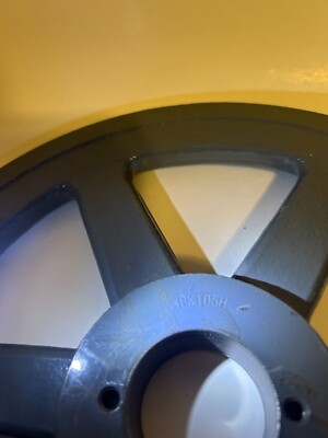 BK105H ''H'' Sheave Bushing Pulley Grooves for V-belt size 3L, 4L,OD:10.25'' Inch