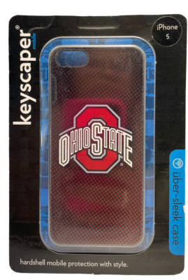 Keyscaper Ohio State Hardshell-Hülle Für IPhone 5, Schwarz/Rot