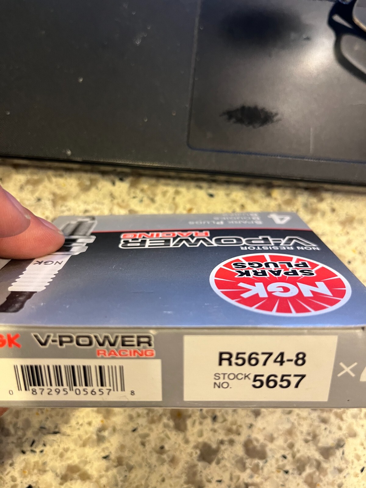 NGK 5657 R5674-8 Racing Spark Plug - Set of 4