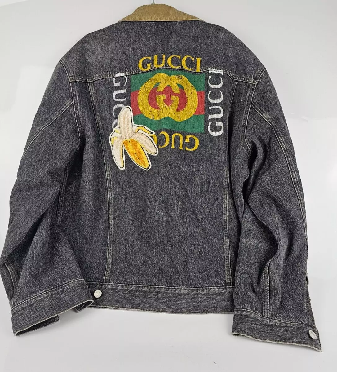 Vintage gucci denim jacket cheap