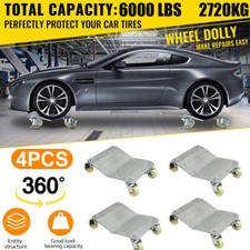 Car Wheel Dolly 4PCS Heavy Duty Skate Auto Repair Positioning Jack Mover 6000LB
