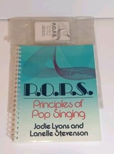 P.O.P.S. Principles Of Pop Singing Jodie Lyons Lanelle Stevenson Cassette Book
