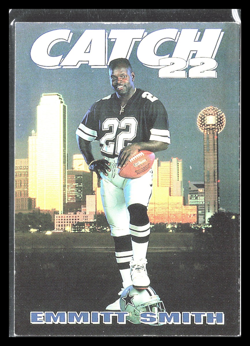 Emmitt Smith 1992 SkyBox Primetime #165 Catch 22 Dallas Cowboys | eBay