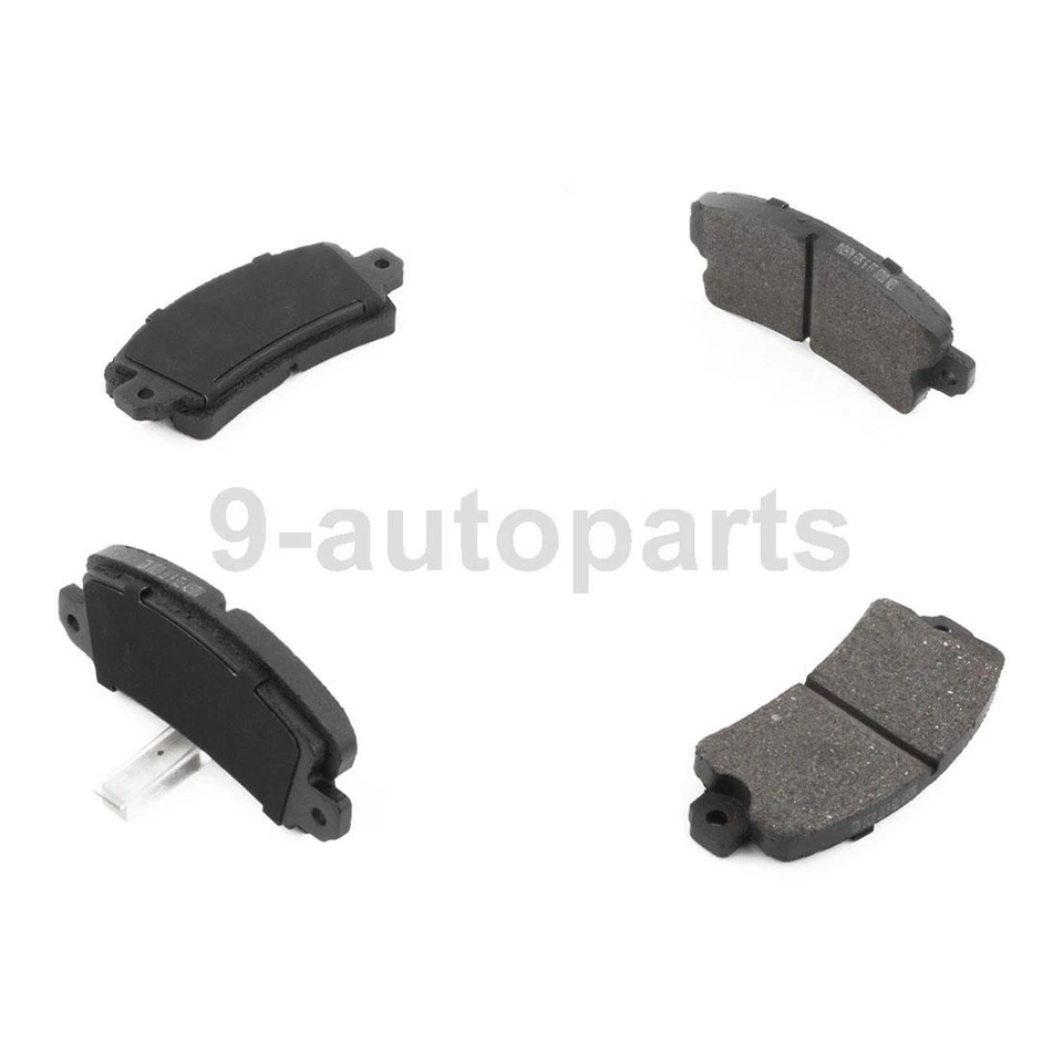 Kit Pastillas Freno Delanteras y Traseras Para 1972 1973 1974 1975 Renault R12 Foto 4 de 4