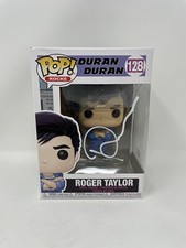 ROGER TAYLOR SIGNED AUTOGRAPH FUNKO POP PSA/DNA COA DURAN DURAN DRUMMER ARCADIA
