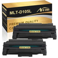 2PK MLT-D105L Compatible With Samsung 105L Toner Cartridge 2525W 2580N 2540R