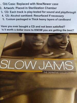  Slow Jams Collection-Dangelo,Pendergrass, Boyz 2 Men, Barry White more CD Clean