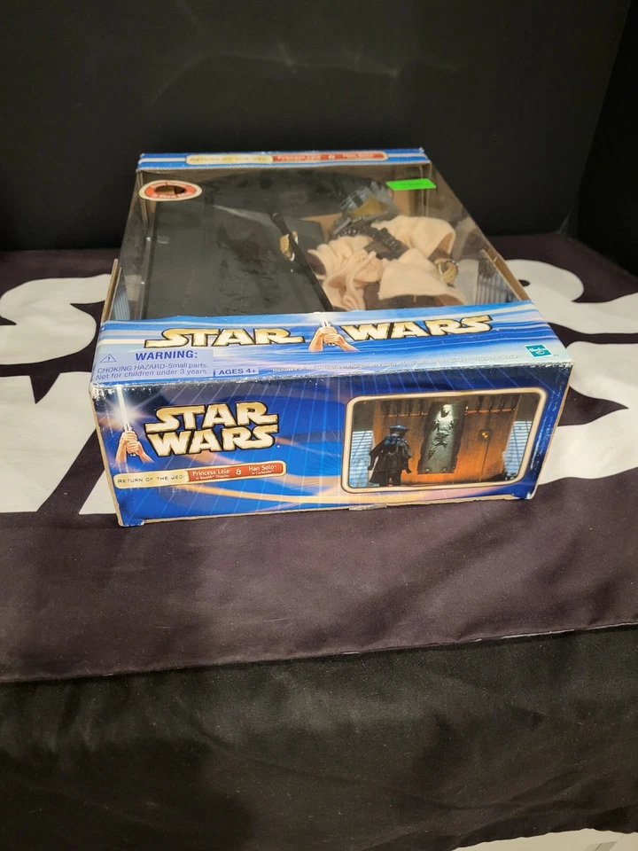 Princesa Leia Boush y Han Solo Carbonita Star Wars Rotj Sin usar, en caja Nuevo #2 Foto 4 de 4