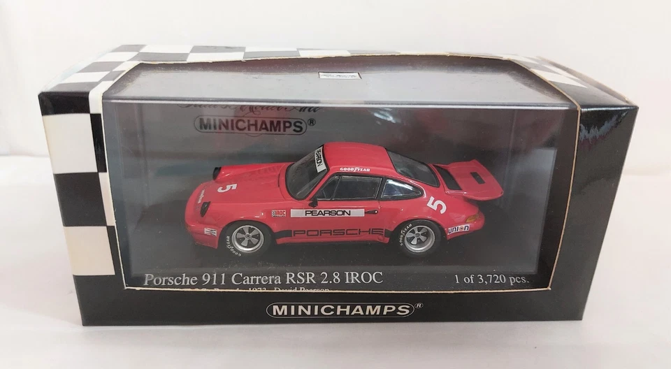 Porsche 911 Carrea RSR 2.8 1973 1/43 Minichamps Scatola vetrina - Immagine 3 di 4