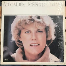 Anne Murray -Let's Keep It That Way -1978 Capitol #ST-11743 Country/Pop Vinyl LP