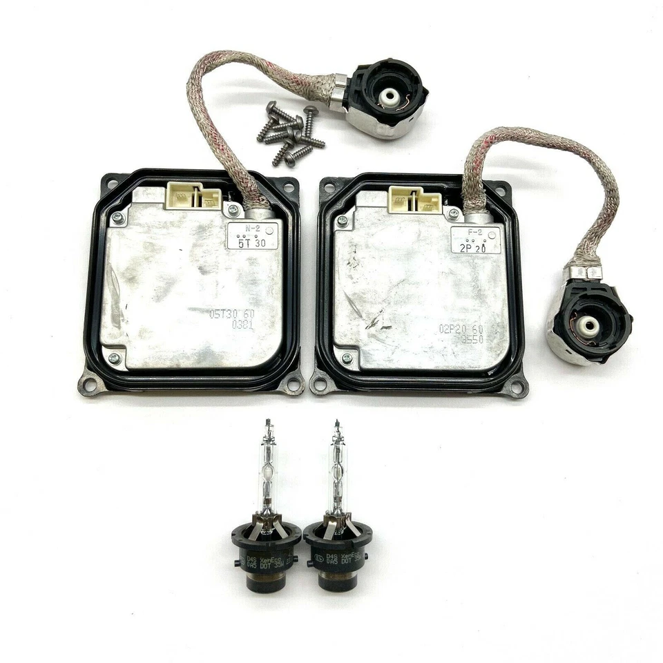 2x OEM 10-13 Lexus GX 460 lastre de xenón y kit de bombilla HID D4S módulo unidad de control Foto 2 de 2