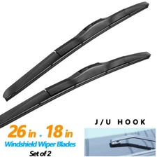 26" 18" Front Windshield Wiper Blades Hook Window For Toyota Camry 2012 - 2017