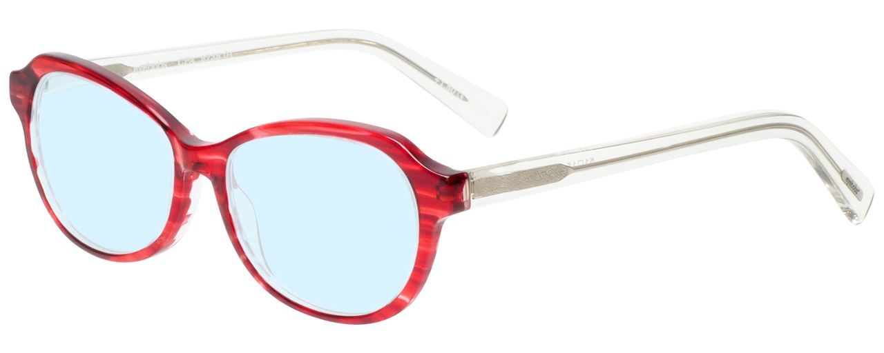 Eyebobs CPA 2738-01 Ladies Multi-Focus Blue Light Block Glasses Red Crystal 51mm