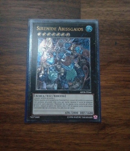 Yugioh Mermail Abyssgaios ABYR Ultimate Rare NM