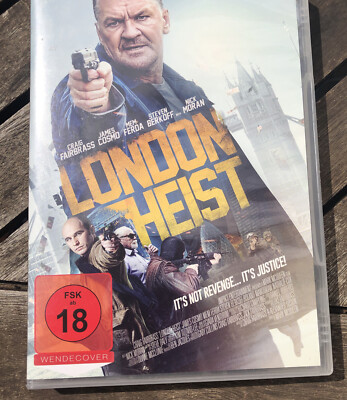 LONDON HEIST, It s Not Revenge  It s Justice! Dvd   mit James Cosmo, FSK 18