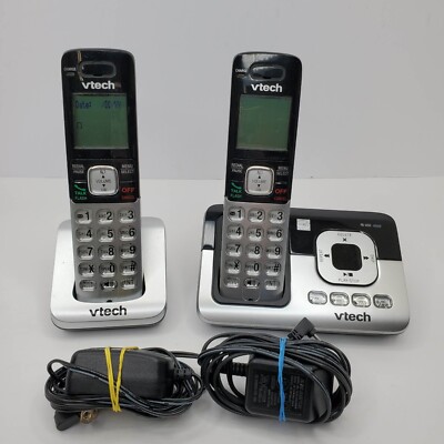 VTech CS6829-2 Cordless Phone Digital Answering System DC 6V 400mA 2 Handsets