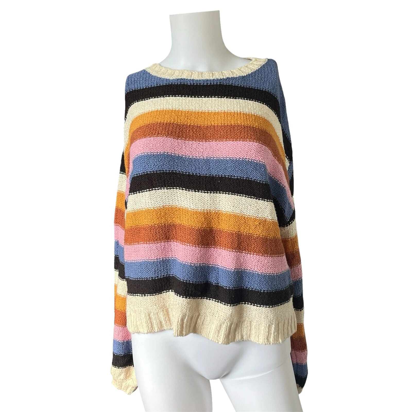 Женские акриловые полосатые свитера Billabong