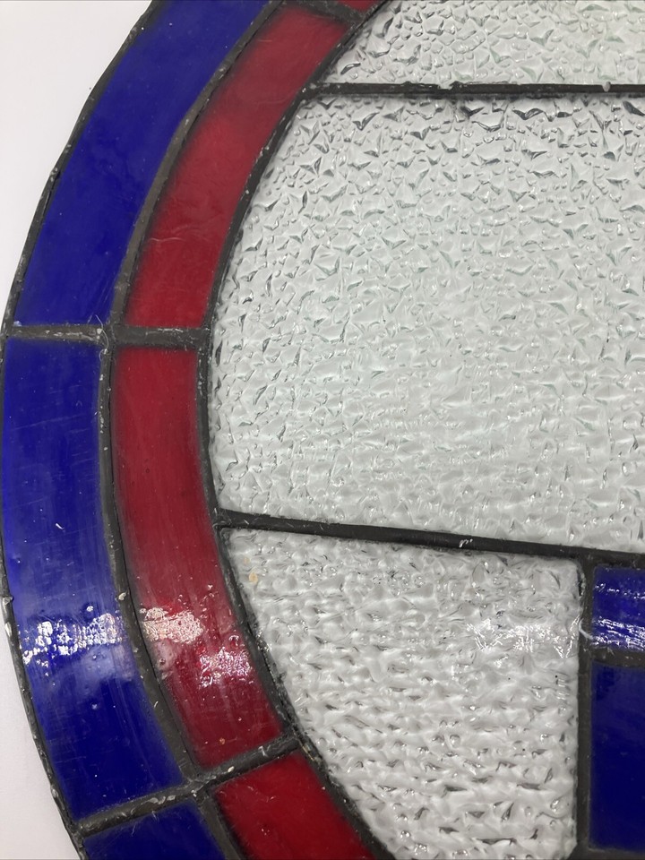 Vintage University Of Arizona Wildcats Tucson Stained Glass Has Small