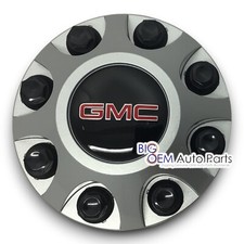 2011-2025 Gmc Sierra 2500 3500 17 8-lug Aluminum Wheel Silver Hub Cap 22781440 2011-2025 Gmc Sierra 2500 3500 17 8-lug Aluminum Wheel Silver Hub Cap 22781440