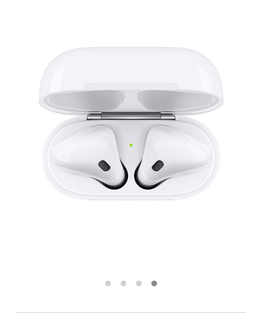 Apple AirPods with Charging Case Emoji on it new in unopened