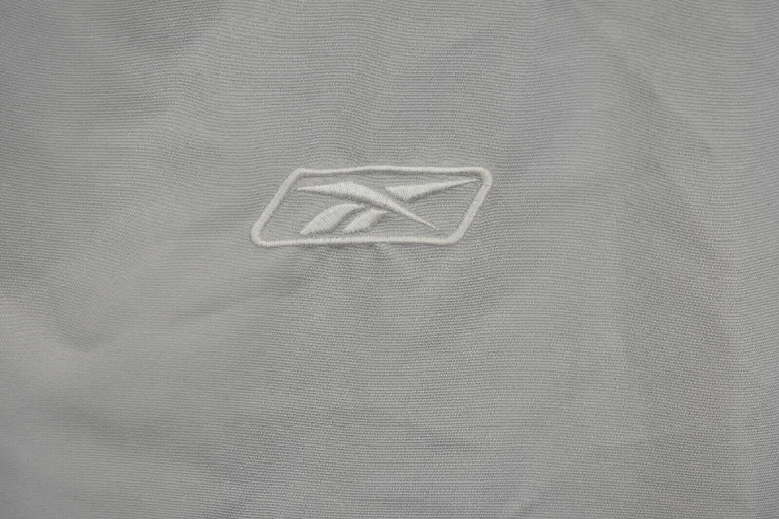 Reebok Mens Gray Jacket Stand Collar Front Zip Adjustable Stretch Waist L - product detail image 5
