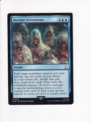mtg assassin's creed card prices MTG Commander EDH Deck Ezio Auditore da Firenze 100 Cards Assassin's Creed  Custom Deck