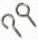 Hooks And Eyes For Net Curtain Wire Silver Chrome Screws Picture Hanging Frame