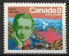 Canada 1974 Birth Centenary of Guglielmo Marconi SG 796 MM mint *COMBINED P&P*