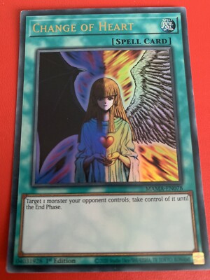 HERZWECHSEL MAMA-EN078 ULTRA SELTEN 1. AUSGABE YuGiOh