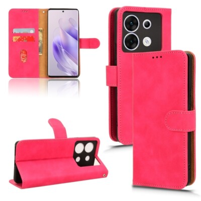 For Infinix Zero 30 5G Skin Feel Magnetic Flip Leather Phone Case Cover Shell