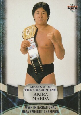 Akira Maeda 2011 BBM Legend of the Champions #14
